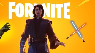 Playing the Fortnite star wars update and a bit of the pit free of all