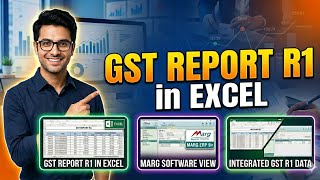 GST REPORT R1 in excel sheet 