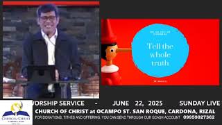 TELL THE WHOLE TRUTH (Half truth is a lie)