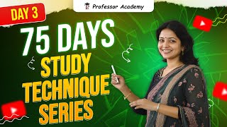 75 Days Study Technique Series |Day 3 |Peak Productivity Hours கண்டுபுடிங்க! Early Bird & Night Owls
