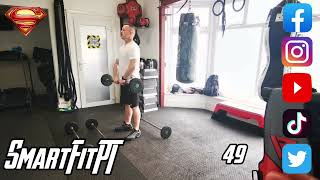 SmartFitPT - Super Shoulder Set - Barbell Upright Rows - Close Grip #gym #barbell #shoulderworkout
