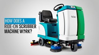 Ride on scrubber | How to operate ride on scrubber machine #viralvideo #trendingvideo #scrubber 