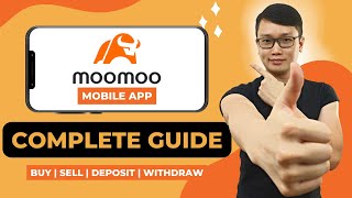 How To Use Moomoo Mobile App | Moomoo App Step-By-Step Guide (Deposit, Withdrawal, Buy & Sell Stock)