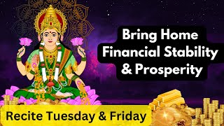 Sri Dhana Lakshmi Stotram with Lyrics | Destroy Poverty and Gives Financial Stability & Prosperity