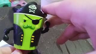 I Opened Wendy's Kids Meal Return Of Frosty Frights Captain Coldsnap Toys Package 