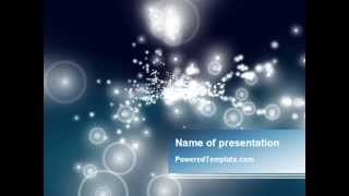 Sky Of Diamonds PowerPoint Template by PoweredTemplate.com