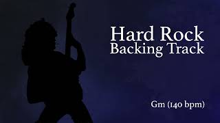 Epic Cool Hard Rock backing track in G minor