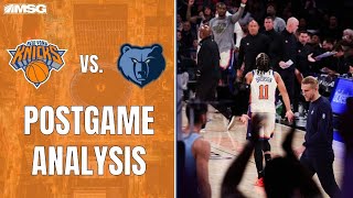 Knicks Defeat Grizzlies For 5th Straight Win - 7-0 At The Garden | New York Knicks