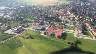 Flying over Slovenske gorice (Lenart)