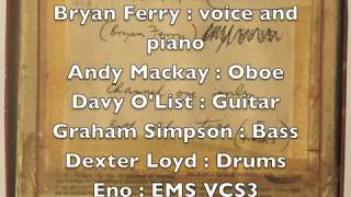 'Chance Meeting'   Roxy Music First Demos 5/71