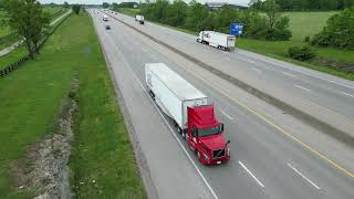 Interstate 75 Drone View Time Lapse
