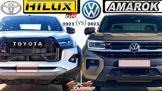 HILUX (2024) GR sport vs AMAROK (V6) 2023 | offroad | 4×4 🔥 fighters ready to Ranger & dmax