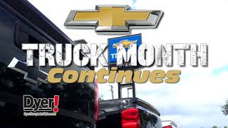Dyer Chevy Lake Wales Truck Month