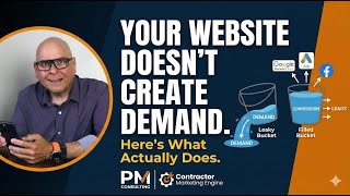 Your Website Doesn't Create Demand — Here's What Actually Does