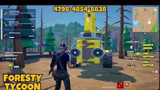 Fortnite Forestry Tycoon + Cookie Clicker Grind