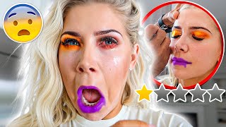 I WENT TO THE WORST REVIEWED MAKEUP ARTIST (RUSHED TO THE HOSPITAL)