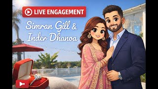 Live Engagement | Simran Gill & Inder Dhanoa | Memory Tree |