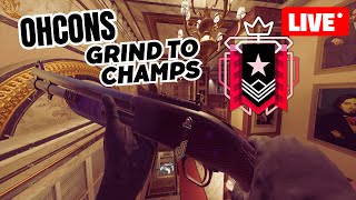 0 VIEWERS | DIAMOND 1 ALMOST CHAMP | SIEGE X | SMOKE SESH 🍃 | #420 #r6