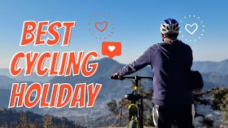 I went for cycling in Uttarakhand and saw this ❤️