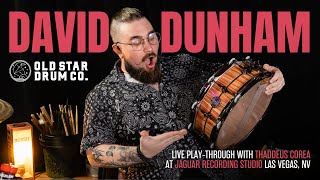David Dunham | Live Play-Through of “Howdy” by Pool Party on Old Star Drum Co. Stave Kit