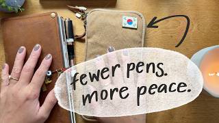 Minimalist Pen Case Tour ✨ What’s Inside My Yuruliku Flat Tool Setup