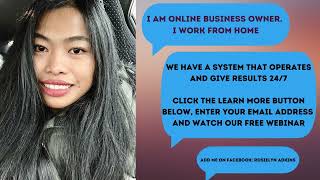 I am online business owner.  I WORK FROM HOME