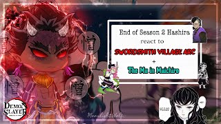 Pillars react to Swordsmith Village Arc + The Mu in Muichiro || Part 2/? READ DISC