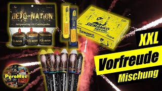 XXL Feuerwerk Mischung am Abend im Herbst | PyroMoe