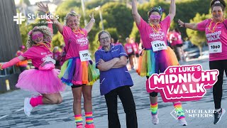 St Luke's Hospice Plymouth | Midnight Walk 2025 highlight's