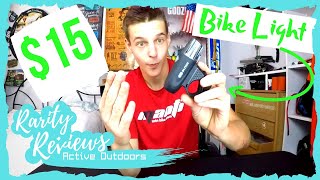How Good Is A 15$ Bike Light? ~ Rarity Reviews