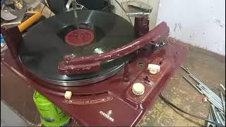 PEDRO PAULO SALOMÃO apresenta: TOCA discos automático SIEMENS década 1950 - alemão.
