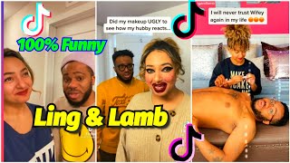 Ling and Lamb - Romantic Couples 💑😂 Funny Tiktok Video's compilation | Couples Goal | Fun .