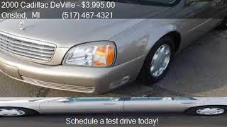 2000 Cadillac DeVille Base 4dr Sedan for sale in Onsted, MI