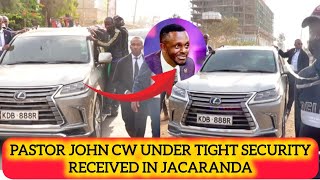 PST. JOHN CW TIGHT SECURITY,  RECEIVED BY THOUSANDS 9F PEOPLE AT JACARANDA grounds | pst John c w