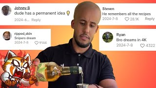 He remembers all the recipes