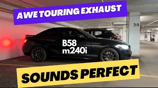 MY M240i GETS AN AWE CATBACK EXHAUST