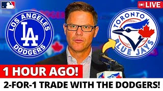 DODGERS AND BLUE JAYS MAKING A MAJOR TRADE INVOLVING 3 PLAYERS! WHO ARE THEY? JAYS NEWS