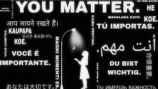 public service reminder: you matter