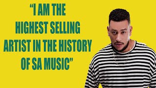 Highest selling hip hop artists in SA