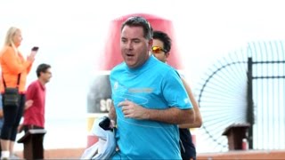 Strangers Jump in to Help Man Having a Medical Emergency While Running a Marathon