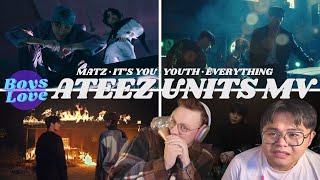 ATEEZ (에이티즈) 'MATZ' + 'IT's You' + 'Youth' + 'Everything' MVs | BLBL Reactions