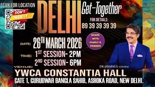 Good News Delhi | One Day Get Together | Save The Date | 26 Mar 2026 | Dr Jayapaul