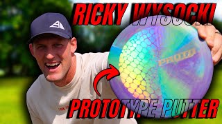 Ricky Wysocki's First Disc With Discraft || Prototype Putter