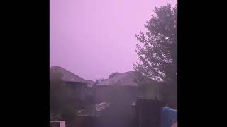 Crazy Mega Lightning Storm Outside London Ontario