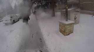 Severe Snow Storm at the University of Wyoming
