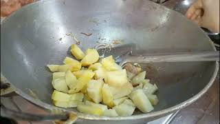 আলু ডিম ভুজিয়া
