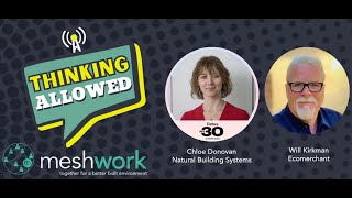 Thinking Allowed - Natural Building Systems' Chloe Donovan and Will Kirkman