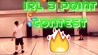 I DONT MISS! IN REAL LIFE 3 POINT CONTEST!!! 80% SHOOTING!!!