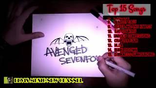 Top15 Songs List Avenged Sevenfold Band) and Drawing Hot Video