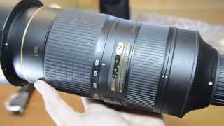TIR-TV: Unboxing Nikon AF-S 80-400mm 1:4,5--5,6 G ED VR NIKKOR